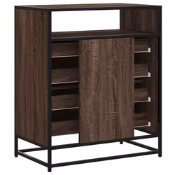 vidaXL Drawer Cabinet Sonoma Oak 70x41x70 cm Engineered Wood drawer chest - brown oak - Additional view 6