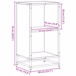 VidaXL 849094 living room bookcase - Additional view 8
