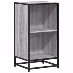 VidaXL 849097, Grey, Oak, Metal, Wood, 60 kg, 400 mm, 350 mm