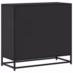 vidaXL Book Cabinet Black 80x35x76 cm Engineered Wood bookcase room divider - Additional view 5