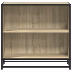 vidaXL Book Cabinet Sonoma Oak 80x35x76 cm Engineered Wood bookcase