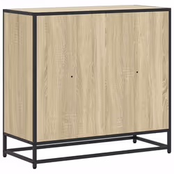 vidaXL Book Cabinet Sonoma Oak 80x35x76 cm Engineered Wood bookcase - Additional view 5
