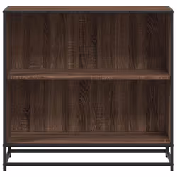 vidaXL Book Cabinet Brown Oak 80x35x76 cm Engineered Wood bookcase