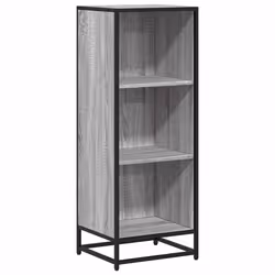 VidaXL 849112, Grey, Oak, Metal, Wood, 400 mm, 350 mm, 1075 mm