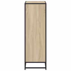 vidaXL Book Cabinet Brown Oak 60x35x107.5 cm Engineered Wood bookcase - sonoma oak, 60 cm - Additional view 4