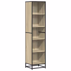 VidaXL 849140, Oak, Metal, Wood, 400 mm, 350 mm, 1705 mm