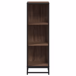 vidaXL Book Cabinet Brown Oak 33.5x33x107.5 cm Engineered Wood bookcase - Additional view 3