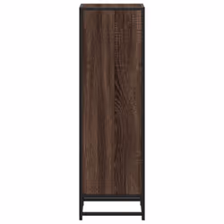 vidaXL Book Cabinet Brown Oak 33.5x33x107.5 cm Engineered Wood bookcase - Additional view 4