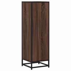 vidaXL Book Cabinet Brown Oak 33.5x33x107.5 cm Engineered Wood bookcase - Additional view 5