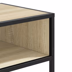 vidaXL Console Table Hall Accent End Table Tea Side Sofa Table Engineered Wood - sonoma oak - Additional view 6