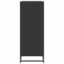 vidaXL Shoe Rack Sonoma Oak 48x38x97.5 cm Engineered Wood shoe storage - black, 6 pcs - Additional view 4