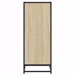 vidaXL Shoe Rack Sonoma Oak 48x38x97.5 cm Engineered Wood shoe storage - sonoma oak, 7 pcs - Additional view 4