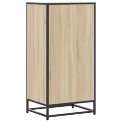 vidaXL Shoe Rack Sonoma Oak 48x38x97.5 cm Engineered Wood shoe storage - sonoma oak, 7 pcs - Additional view 5