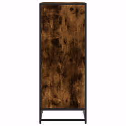 vidaXL Shoe Rack Sonoma Oak 48x38x97.5 cm Engineered Wood shoe storage - smoked oak, 8 pcs - Additional view 4