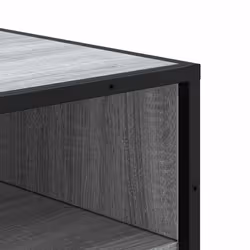 vidaXL Shoe Rack Sonoma Oak 48x38x97.5 cm Engineered Wood shoe storage - grey sonoma, 9 pcs - Additional view 6