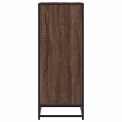 vidaXL Shoe Rack Sonoma Oak 48x38x97.5 cm Engineered Wood shoe storage - brown oak, 10 pcs - Additional view 4