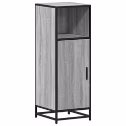 VidaXL 849242, Grey, Oak, Metal, Wood, 60 kg, 350 mm, 375 mm, 1000 mm