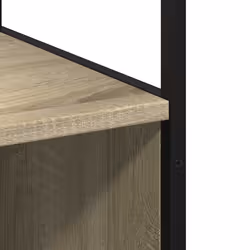 vidaXL Bathroom Cabinet Grey Sonoma 35x37.5x166 cm Engineered Wood - sonoma oak - Additional view 8