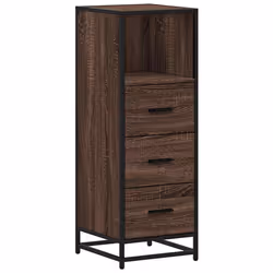 VidaXL 849253, Brown, Metal, Wood, 60 kg, 350 mm, 375 mm, 1000 mm