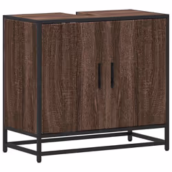 VidaXL 849268, Brown, Metal, Wood, 60 kg, 650 mm, 330 mm, 600 mm