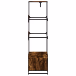 vidaXL Wardrobe Closet Cupboard Clothes Storage Organiser Engineered Wood - smoked oak - Additional view 4