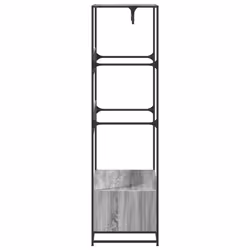 vidaXL Wardrobe Closet Cupboard Clothes Storage Organiser Engineered Wood - grey sonoma - Additional view 4