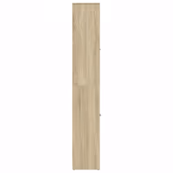 vidaXL Bathroom Cabinet Storage Cabinet Vanity Unit Sonoma Oak Engineered Wood - Additional view 5