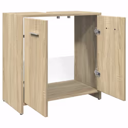 vidaXL Bathroom Sink Cabinet Storage Vanity Unit Sonoma Oak Engineered Wood