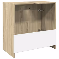 vidaXL Bathroom Sink Cabinet Storage Vanity Unit Sonoma Oak Engineered Wood - Additional view 5