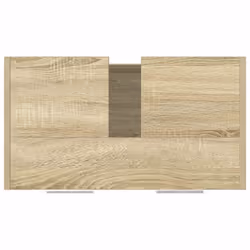 vidaXL Bathroom Sink Cabinet Storage Vanity Unit Sonoma Oak Engineered Wood - Additional view 6