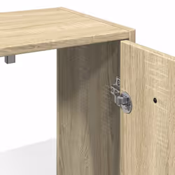 vidaXL Bathroom Sink Cabinet Storage Vanity Unit Sonoma Oak Engineered Wood - Additional view 7