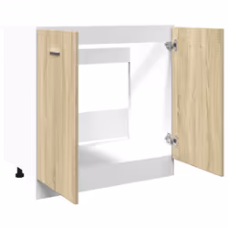 vidaXL Bottom Cabinet Storage Cupboard Cabinet Sonoma Oak Engineered Wood - Additional view 9