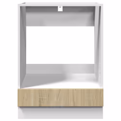 vidaXL Oven Cabinet Kitchen Microwave Oven Stand Sonoma Oak Engineered Wood - Additional view 4