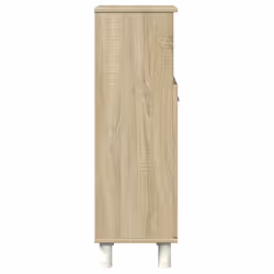 vidaXL Bathroom Cabinet Storage Cabinet Vanity Unit Sonoma Oak Engineered Wood - Additional view 4
