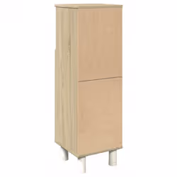 vidaXL Bathroom Cabinet Storage Cabinet Vanity Unit Sonoma Oak Engineered Wood - Additional view 5