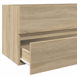 vidaXL Bathroom Sink Cabinet Storage Vanity Unit Sonoma Oak Engineered Wood - Additional view 7