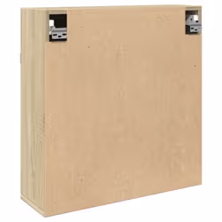 vidaXL Bathroom Mirror Cabinet Wall Mounted Cabinet Sonoma Oak Engineered Wood - Additional view 5
