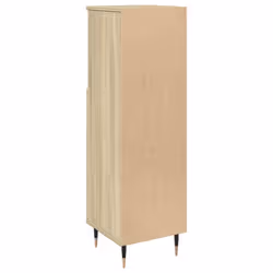 vidaXL Bathroom Cabinet Storage Cabinet Vanity Unit Sonoma Oak Engineered Wood - Additional view 5
