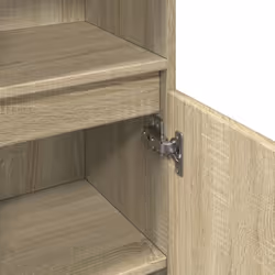 vidaXL Bathroom Cabinet Storage Cabinet Vanity Unit Sonoma Oak Engineered Wood - Additional view 7