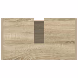 vidaXL Bathroom Cabinet Storage Cabinet Vanity Unit Sonoma Oak Engineered Wood - Additional view 5