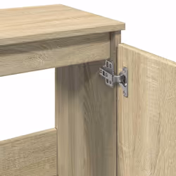 vidaXL Bathroom Cabinet Storage Cupboard Cabinet Sonoma Oak Engineered Wood - Additional view 7
