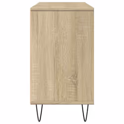 vidaXL Bathroom Cabinet Storage Cabinet Vanity Unit Sonoma Oak Engineered Wood