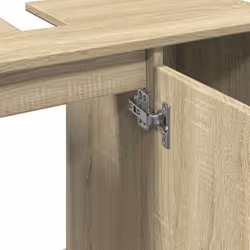 vidaXL Bathroom Cabinet Storage Cabinet Vanity Unit Sonoma Oak Engineered Wood - Additional view 7