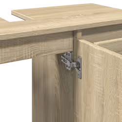 vidaXL Bathroom Cabinet Storage Cabinet Vanity Unit Sonoma Oak Engineered Wood - Additional view 6