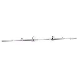 vidaXL Sliding Door Hardware Kit 200 cm Stainless Steel Silver - Additional view 6