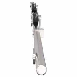 vidaXL Sliding Door Hardware Kit 200 cm Stainless Steel Silver - 183 cm - Additional view 5