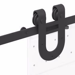 vidaXL Sliding Door Hardware Kit 183 cm Steel Black sliding door hardware - 183 cm - Additional view 8