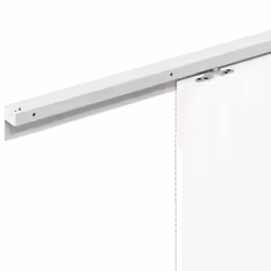 vidaXL Sliding Door Hardware Kit 183 cm Aluminium Alloy Sliver - 183 cm - Additional view 7