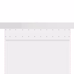 vidaXL Sliding Door Hardware Kit 183 cm Aluminium Alloy Sliver - 200 cm - Additional view 7
