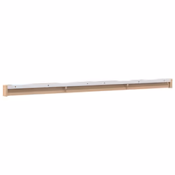 vidaXL Sliding Door Hardware Kit Sliding Barn Door Aluminium Alloy Sliver - 183 cm - Additional view 6
